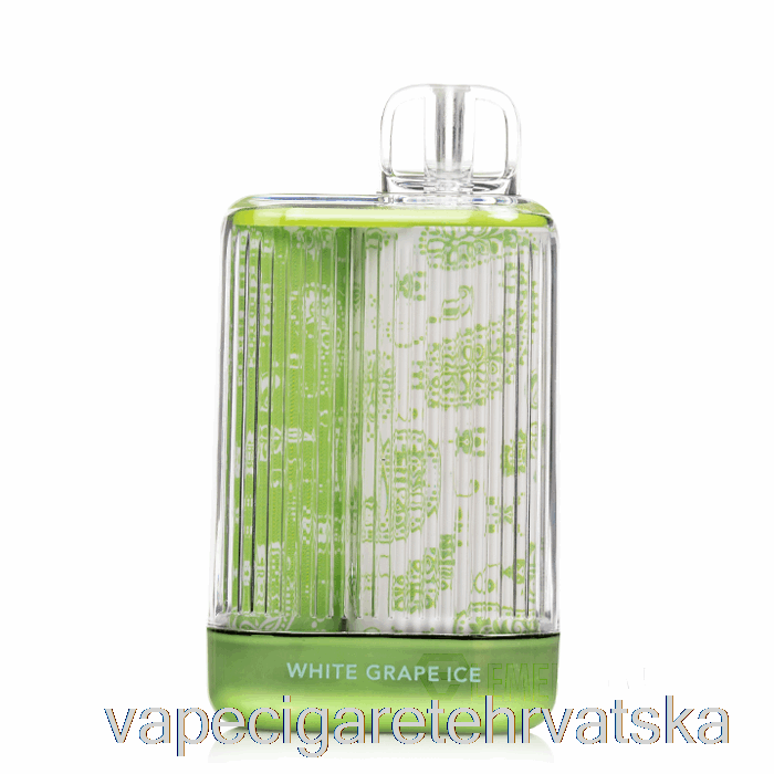 Vape Cigarete Fog X Clarity 7000 Jednokratni Led Od Bijelog Grožđa